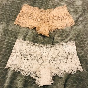 Victoria's Secret // Set of 2 NWOT Lace Panties